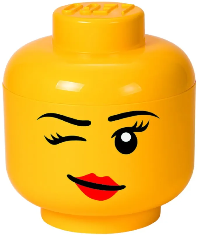 Úložný box LEGO Úložná hlava Whinky - malá, , rozmery 16 x 16 x 19,3 cm (ŠxVxH)