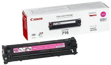 Toner Canon CRG-716M purpurový, pre tlačiarne Canon i-Sensys LBP5050, LBP5050N, LBP5360, M