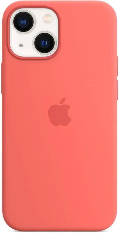 Kryt na mobil Apple iPhone 13 mini Silikónový kryt s MagSafe pomelovo ružový