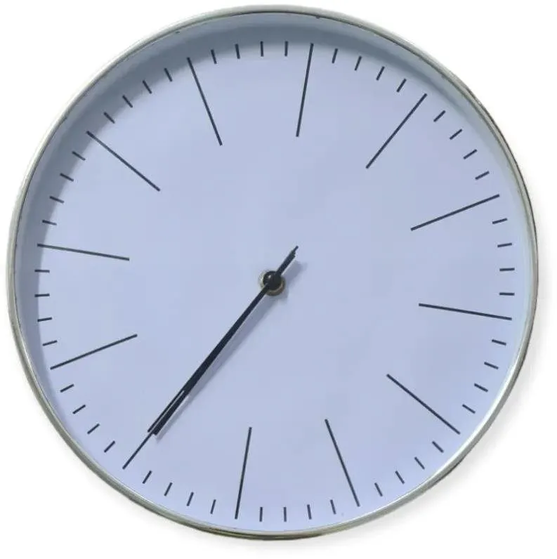 Nástenné hodiny Foxter 1228 Nástenné hodiny 30 cm strieborné