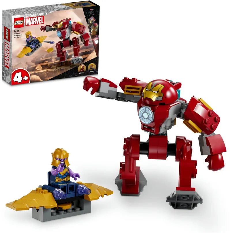 LEGO stavebnica LEGO® Marvel 76263 Iron Man Hulkbuster vs. Thanos