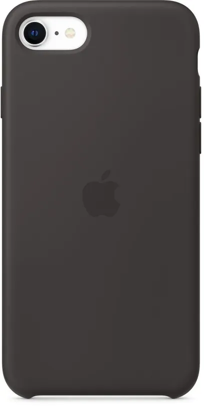 Kryt na mobil Apple iPhone SE 2020/2022 silikónový kryt čierny