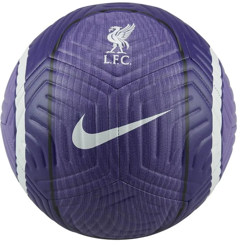 Futbalová lopta Fan-shop Liverpool FC Academy purple veľ. 5
