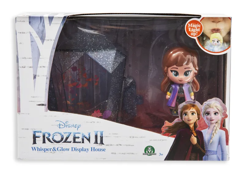 Frozen 2: display set svietiaca mini bábika - Anna