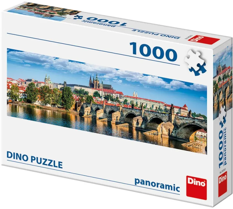Puzzle Hradčany - panoramic, pre dievčatá i chlapcov, 1000 dielikov v balení, tému hrady a