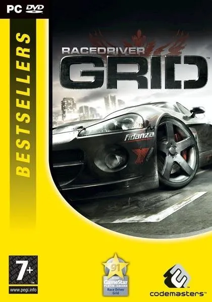 Hra na PC Codemasters Race Driver GRID (PC), , žáner: závodné, Codemasters Race Driver GRI