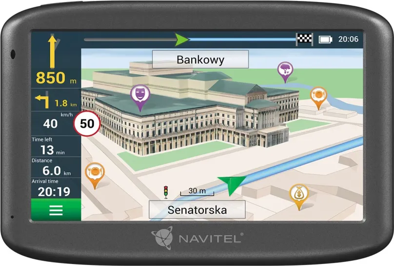 GPS navigácia NAVITEL E505 Lifetime