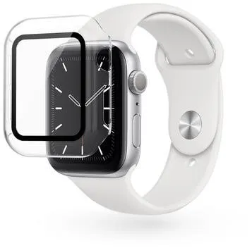 Ochranný kryt na hodinky Epico tvrdené púzdro pre Apple Watch 7 (41mm) - transparentné