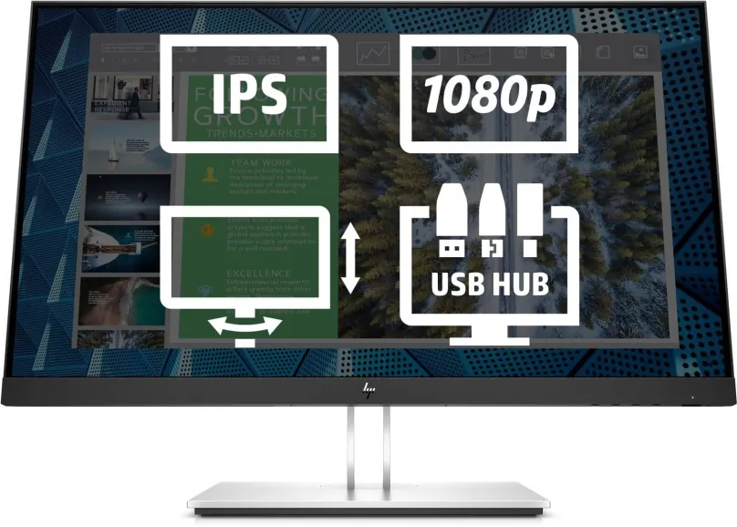 LCD monitor 24" HP E24 G4