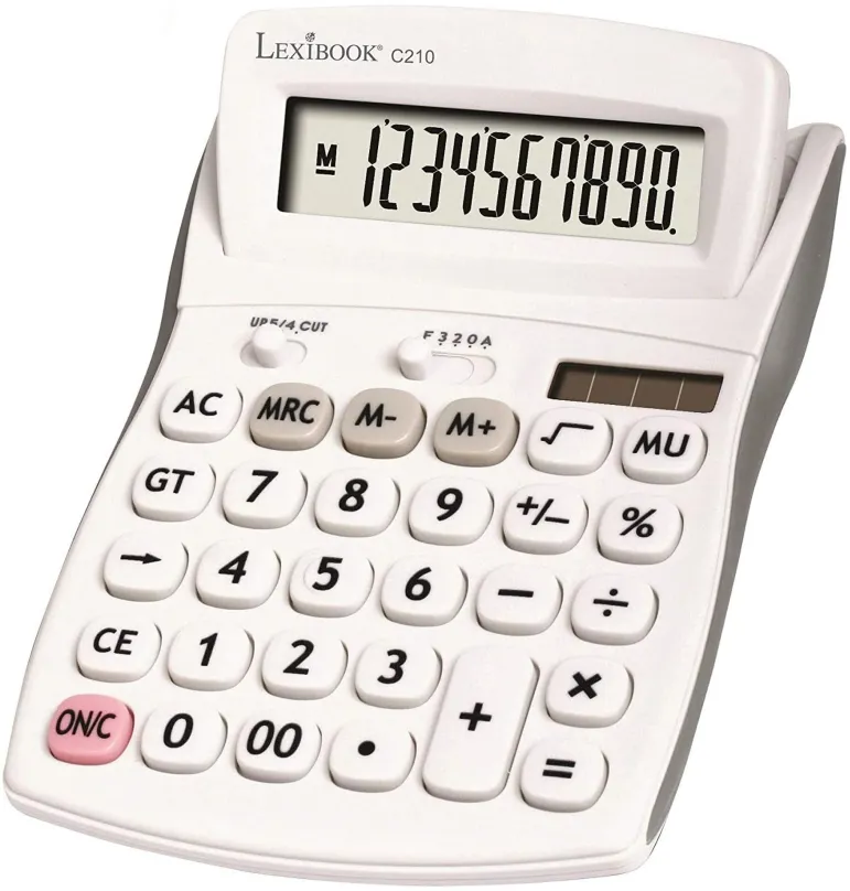 Kalkulačka Lexibook 10 miestna kalkulačka s nastaviteľným uhlom obrazovky