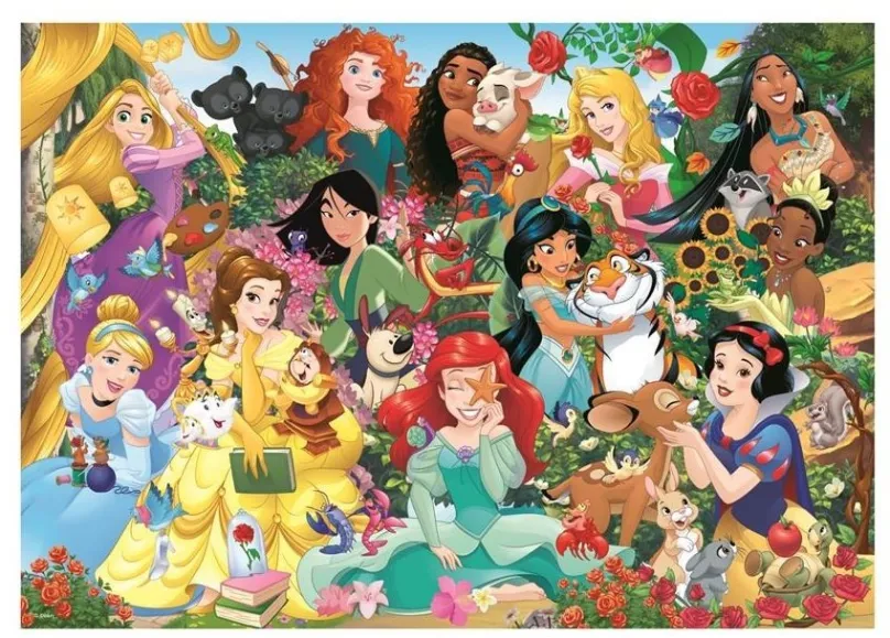 Puzzle Dino Disney princeznej 1000 puzzle