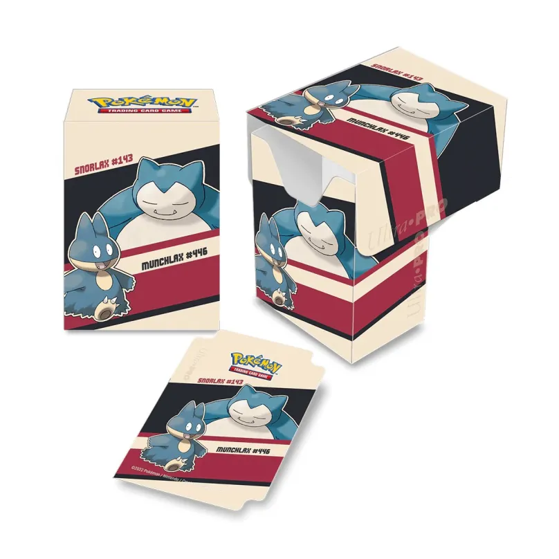 Pokémon UP: GS Snorlax Munchlax - DB krabička na 75 kariet