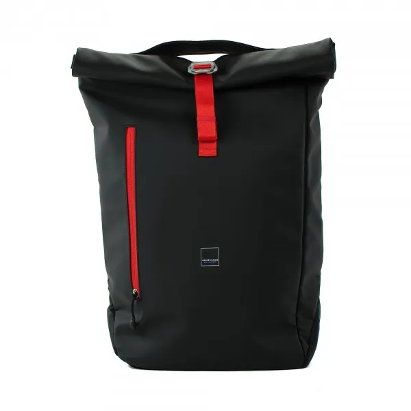 Acme Made North Point Medium Roll-Top Backpack - čierny / oranžový