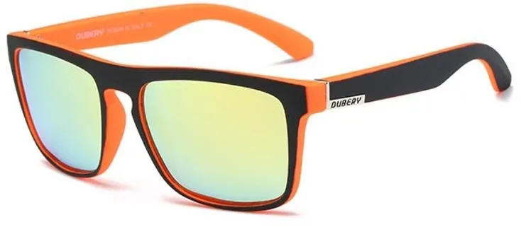 Slnečné okuliare DUBERY Springfield 6 Black&Orange / Yellow