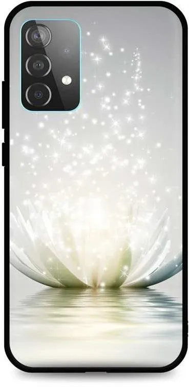 Kryt na mobil TopQ Kryt Samsung A52s 5G silikón Waterlily 65397