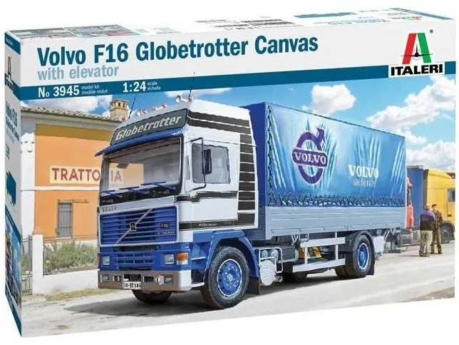 Model auta Model Kit truck 3945 - VOLVO F16 Globetrotter Canvas