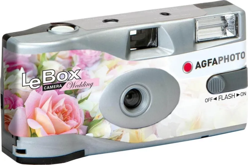 Jednorazový fotoaparát AgfaPhoto Jednorazový fotoaparát LeBox Wedding Flash 400/27