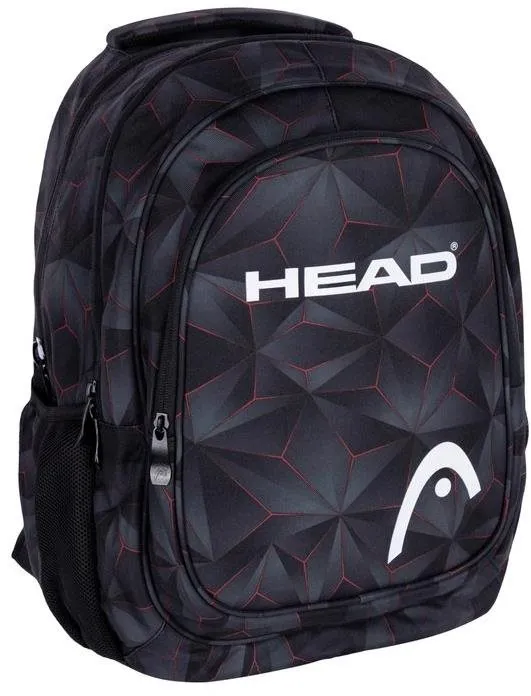 Školský batoh HEAD Red Lava čierny