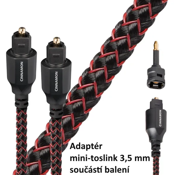 Audioquest Cinnamon Optilink 1,5 m TT-kábel Toslink-Toslink