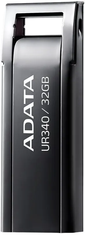 Flash disk ADATA UR340 32 GB, 32 GB - USB 3.2 Gen 1 (USB 3.0), s pútkom na kľúče, materiál