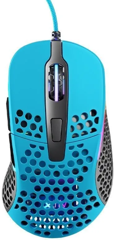 Herná myš XTRFY Gaming Mouse M4 RGB Modrá