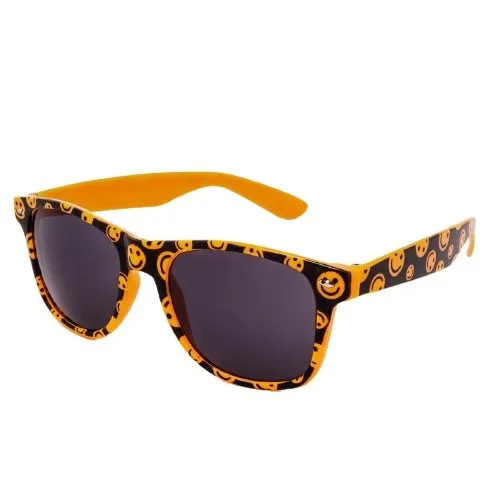 Slnečné okuliare OEM Slnečné okuliare Nerd smajlík oranžové
