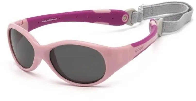 Slnečné okuliare Koolsun FLEX Ružová/tm. ružová 0m+