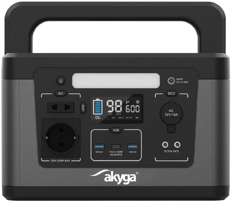 Nabíjacia stanica Akyga Portable Power Station 600W
