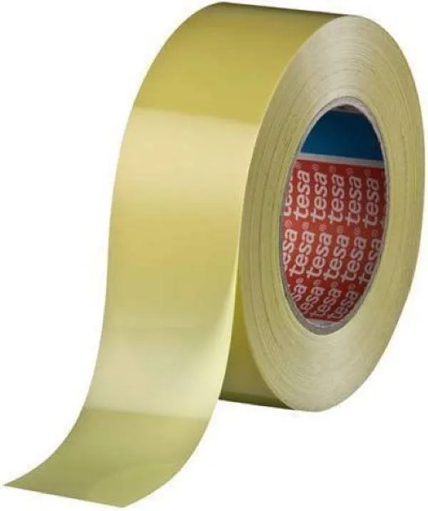 Lepiaca páska Tesa Zväzkovacia lepiaca páska 4289, priemyselná, žltá, 19 mm x 66 m
