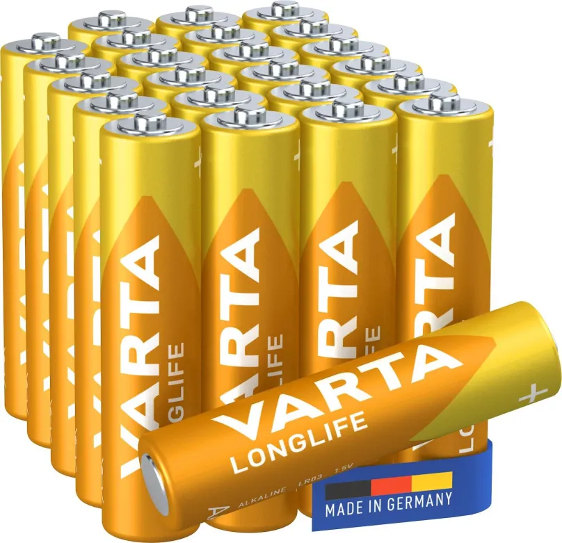 Jednorazová batéria VARTA alkalická batéria Longlife AAA 24ks