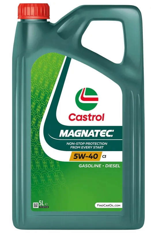 Motorový olej CASTROL Magnatec 5W-40 C3 5 l, 5W-40, syntetický, API CF, ACEA A3, B3, B4 a