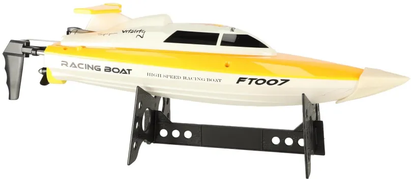 RC loď KIK Závodný športový čln Double Horse FT-07 1:10, 2,4 Ghz, RTR, žltý
