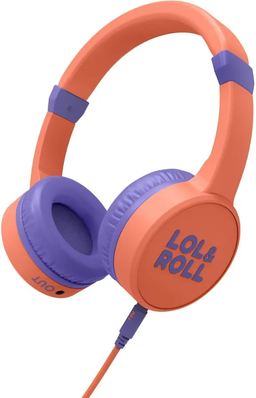 Slúchadlá Energy Sistem LOL&ROLL Pop Kids Headphones Orange