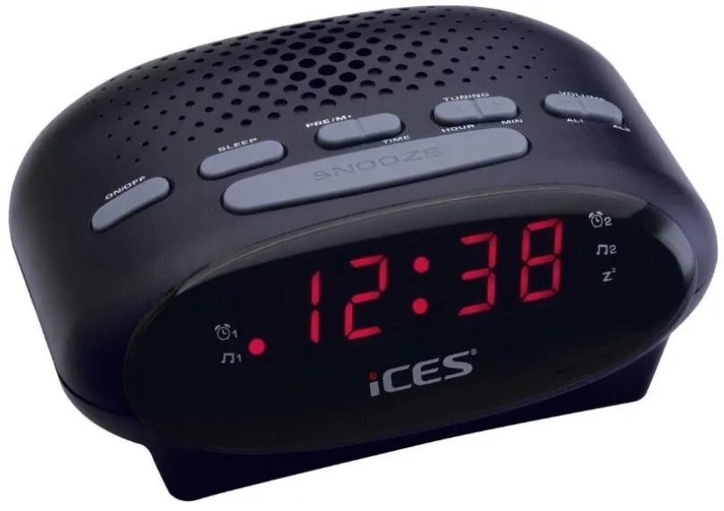 Rádiobudík ICES ICR-210 čierny