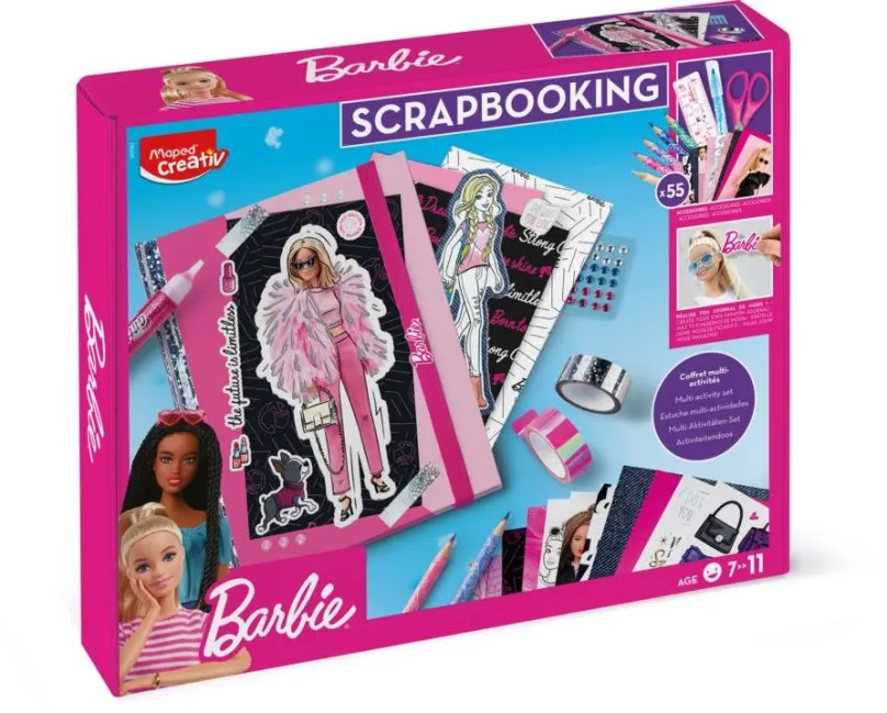 Kreatívna sada MAPED Barbie Scrapbook