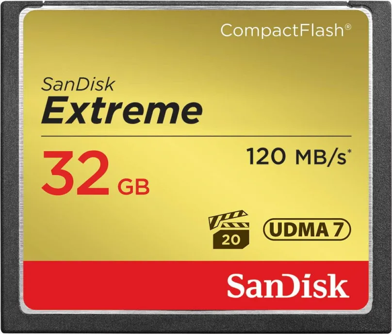 Pamäťová karta Sandisk Compact Flash 32GB Extreme