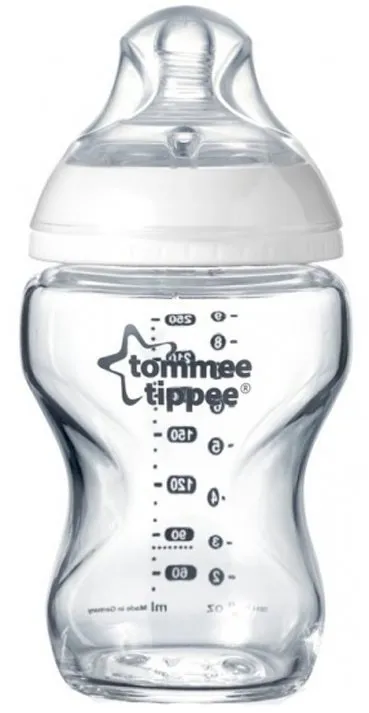 Dojčenská fľaša Tommee Tippee C2N 250 ml - sklenená