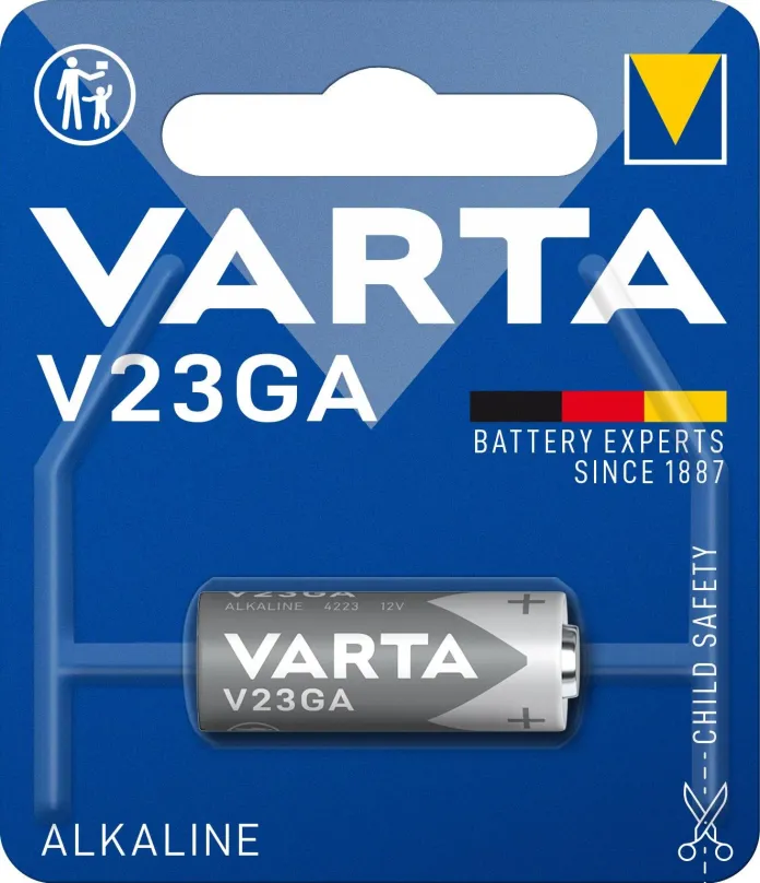 Gombíková batéria VARTA špeciálna alkalická batéria V23GA 1ks