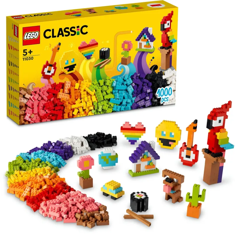 LEGO stavebnica LEGO® Classic 11030 Veľké balenie kociek