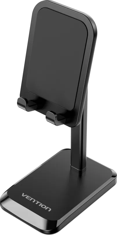 Držiak na mobilný telefón Vention Height Adjustable Desktop Cell Phone Stand Black Aluminum Alloy Type