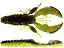 Westin Gumová nástraha CreCraw Creaturebait 8,5 cm 7g Black/Chartreuse 5ks