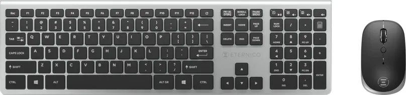 Set klávesnice a myši Eternico Wireless set KS4001 - US, bezdrôtový, do kancelárie aj domá