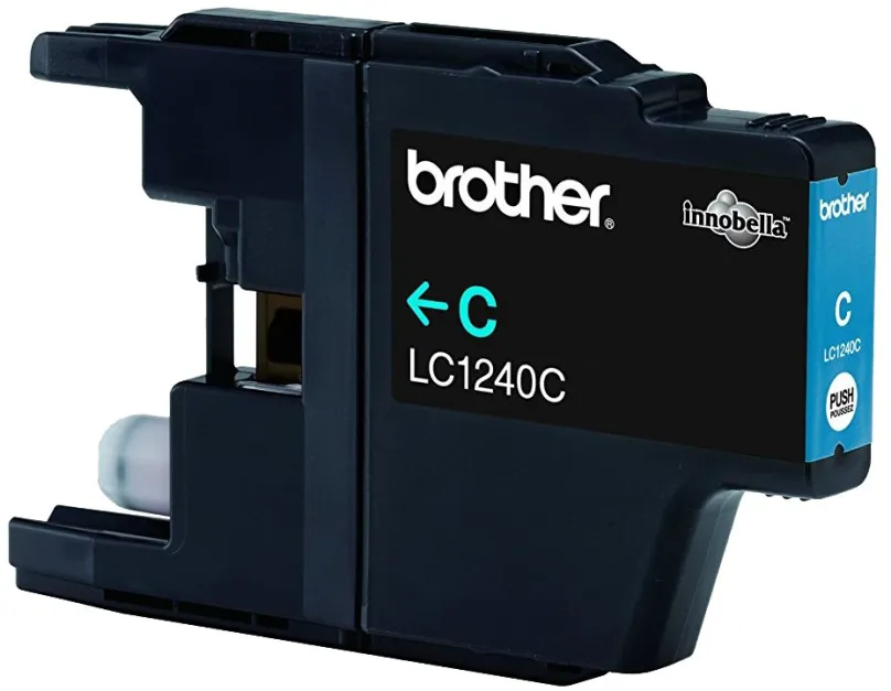 Cartridge Brother LC-1240C azúrová