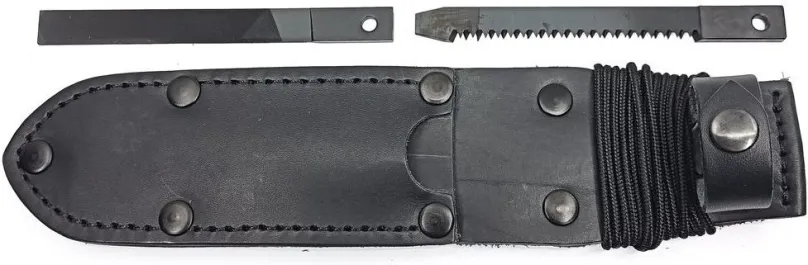 Puzdro na nôž Mikov Uton 362-OG-4 Black Leather vrátane príslušenstva