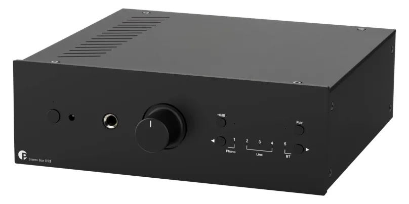 Pro-Ject Stereo Box DS3 - integrovaný zosilňovač, 2 x 80 W - čierny