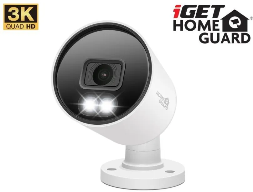 IP kamera iGET HOMEGUARD HGPRO858 Outdoor 3K CCTV SMART camera, vnútorné a vonkajšie, digi