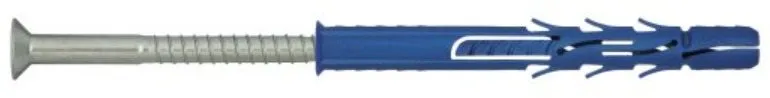 Hmoždinky Rawlplug Hmoždinka rámová uzlovacia FF1, zápustná hlava TORX40 - zinok biely; 10 x 240 mm