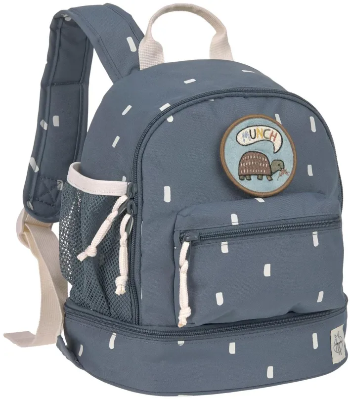 Detský batoh Lässig Mini Backpack Happy Prints midnight blue