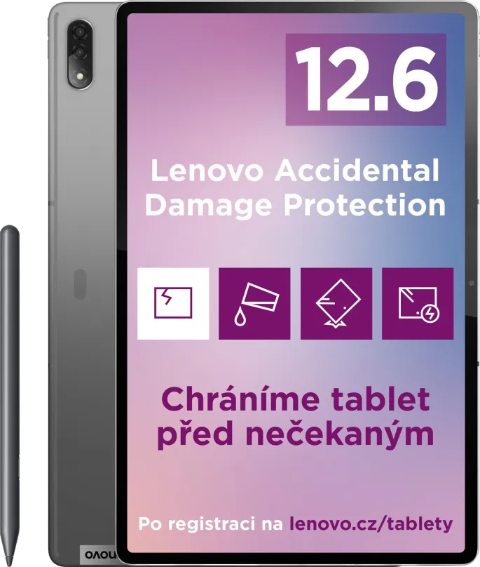 Tablet Lenovo Tab P12 Pre 8GB/256GB sivý + aktívny stylus Lenovo