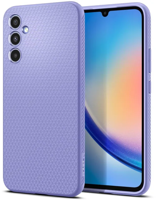 Kryt na mobil Spigen Liquid Air Awesome violet Samsung Galaxy A34 5G, pre Samsung Galaxy A